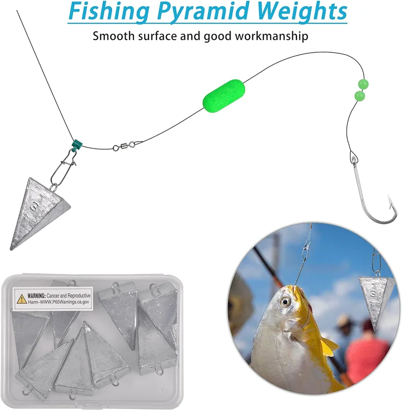 Bullet Fishing Sinkers Weights for Saltwater Surf Fishing Gear Tackle 8oz 6oz 5oz 4oz 3oz 2oz 1oz