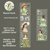 E Conte de fées en vert Champ-blanc