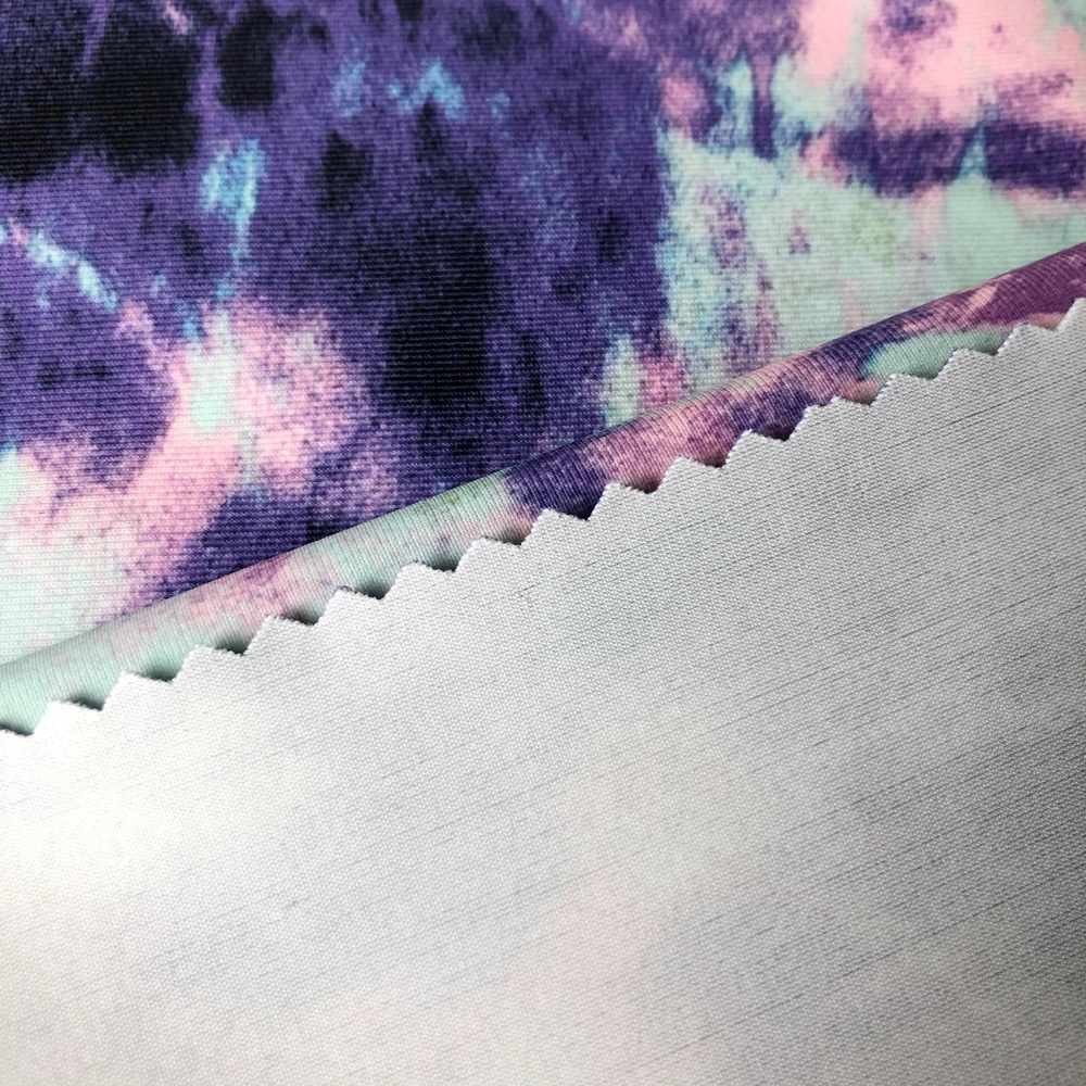 Swimming Wear Print 85 Polyamide 15 Spandex Stretch Fabric Plain