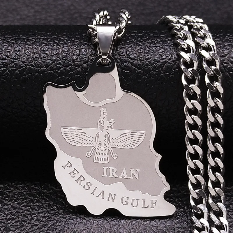 イラン地図 ファラヴァハー ペルシャ イラン神鷲 パフラヴィー 