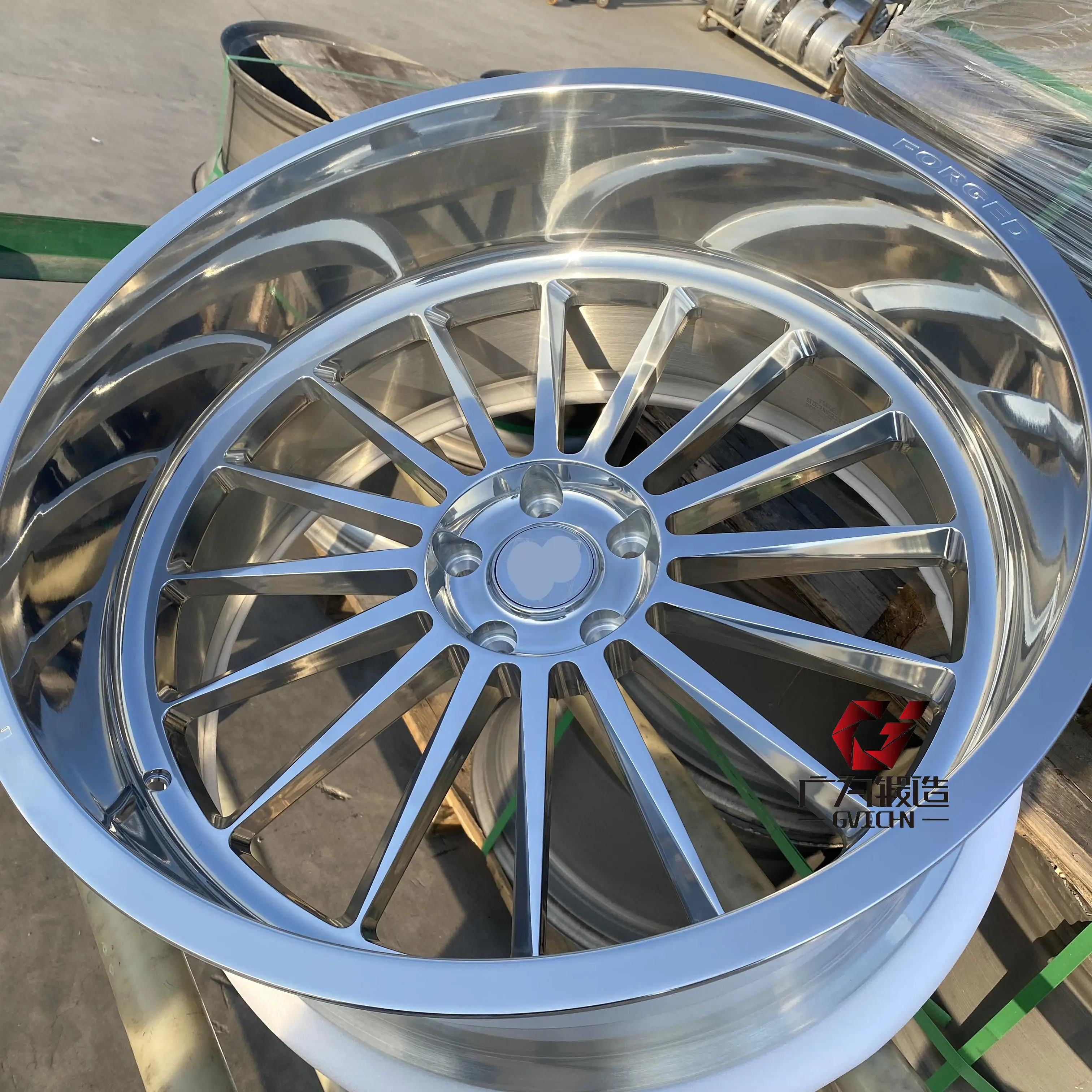 GVICHN Custom Forged 6061 Aluminum Alloy Deep Dish Lip Rim 20 22 24 Inch Truck Wheel Pickup SUV 5x139 5x150 6x135 6x139.7 F150