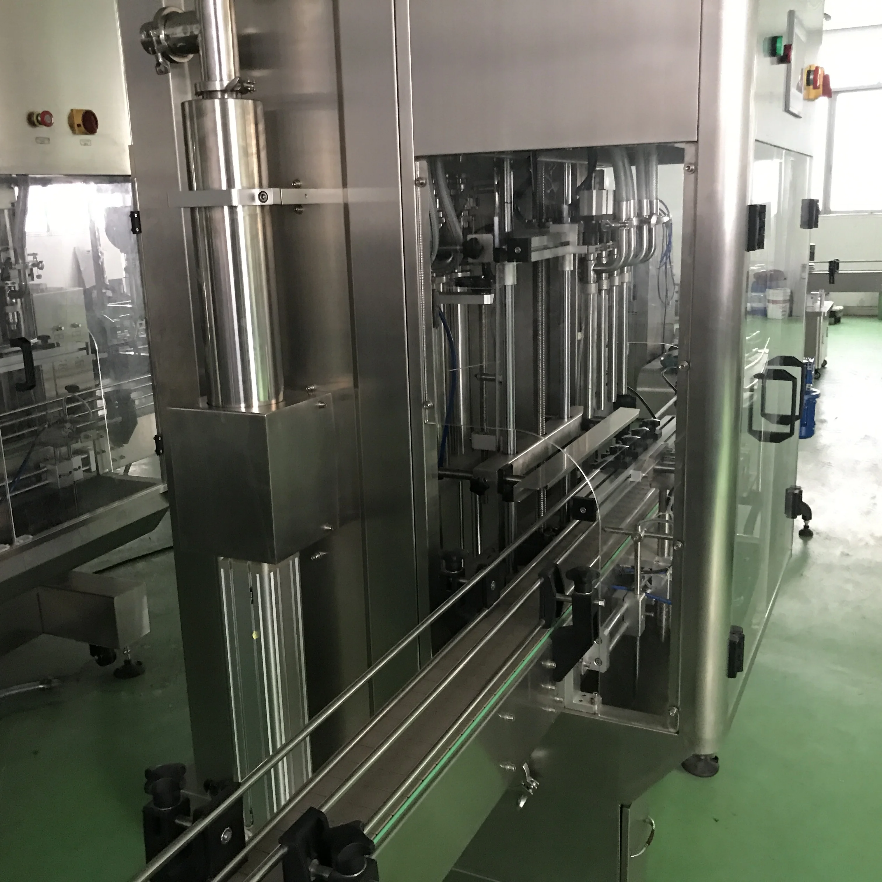 Suspension Automatic Filling Machine Syrups Filling Machine Liquid Detergent Production Line