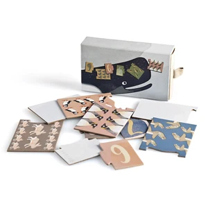 Entertainment Education Games Drawer Box High Quality Custom Jigsaw Puzzles 10 Pieces Big Jigsaw Puzzles for Children