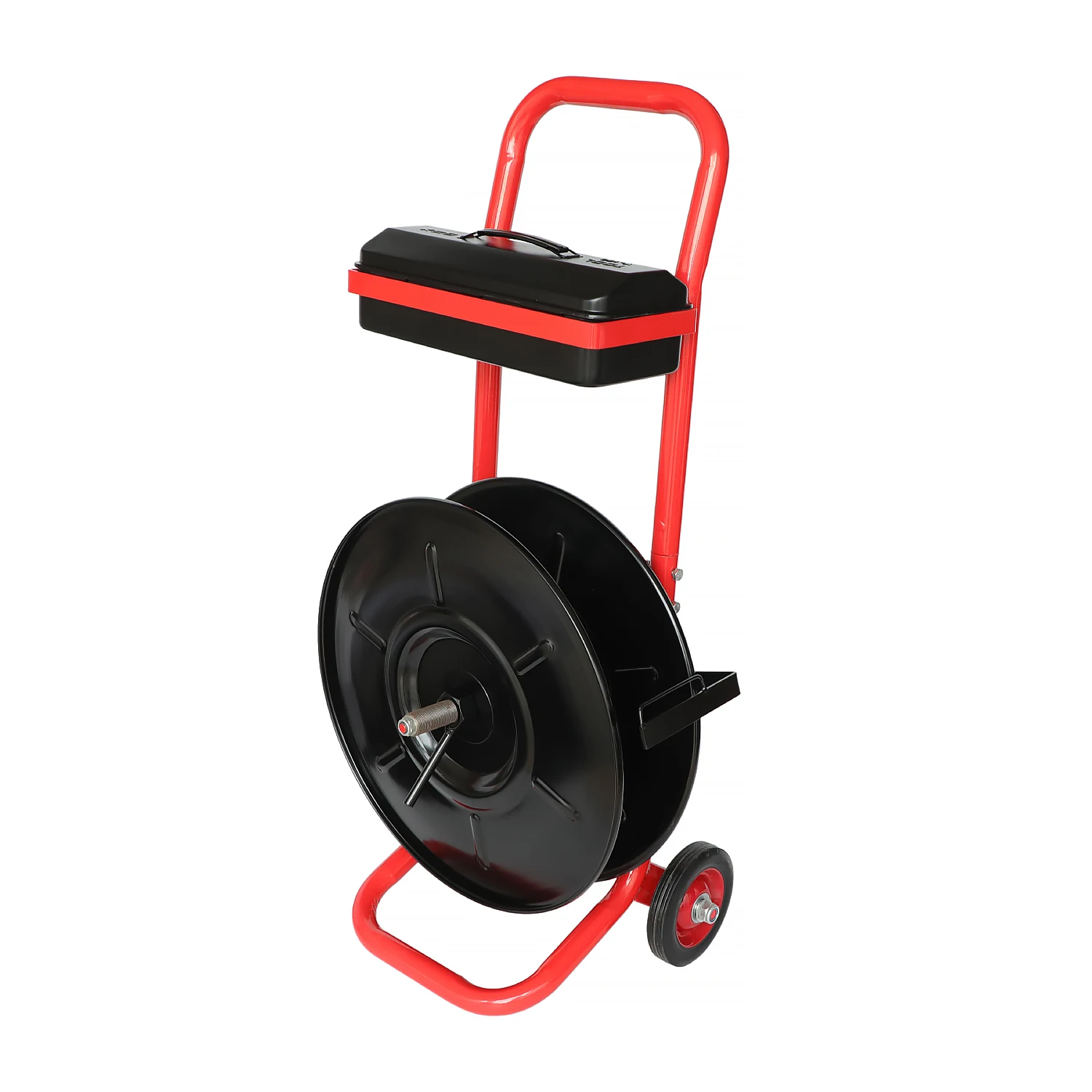 Portable Manual Packing Banding Cart Cord Pp Pet Strapping Dispenser Strapping Trolley Dispenser for Pet Strap