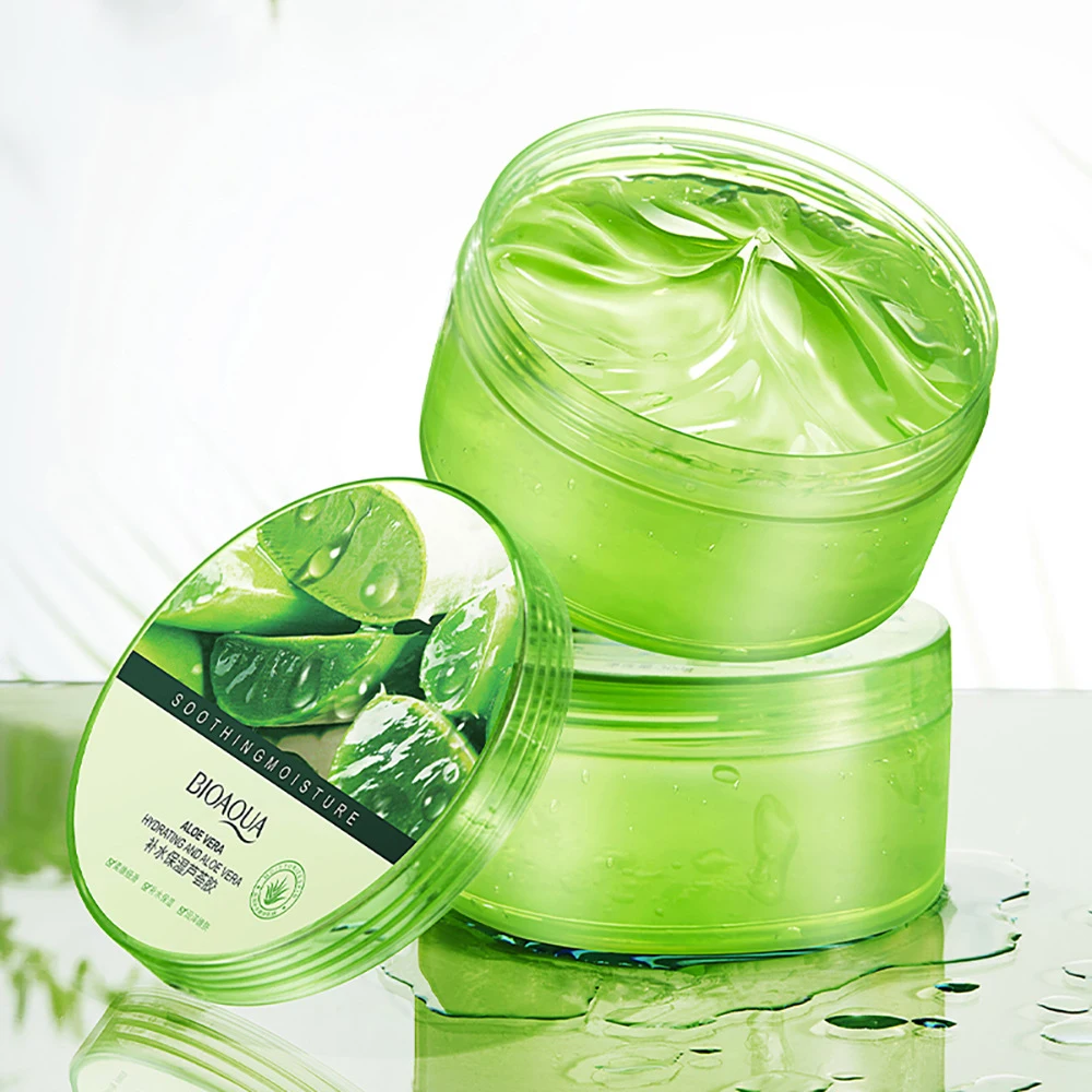 GMP Images After Sun Forever Moisturizes Tender Skin Aloe Vera Gel for Face Care