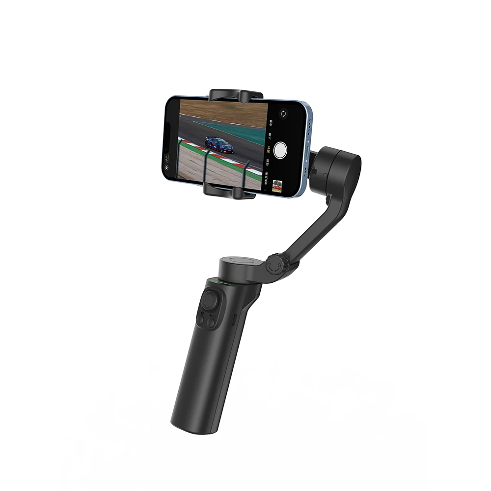 Flexible Handheld Gimbal Stabilizer Mobile Phone 3 Axis Tripod Stand Auto Face Tracking Tripod