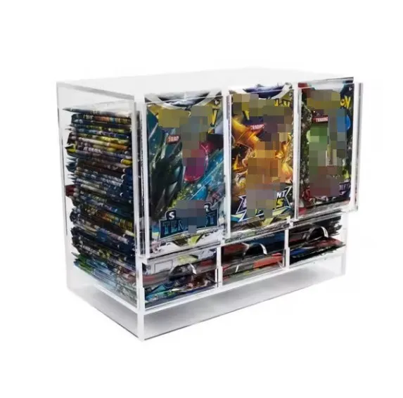 カードディスペンサー,3段式アクリルブースターボックス | 寝室