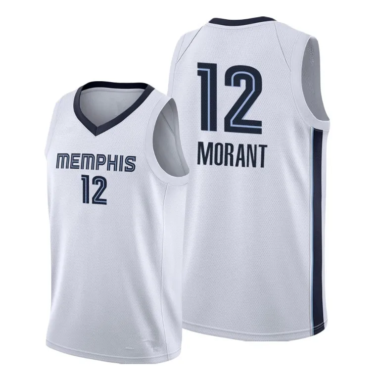 Wholesale Ja 12 Morant Grizzlie Basketball Jerseys 75th Vintage Mike 10  Bibby Abdur-Rahim 50 Reeves Memphis Jersey From m.