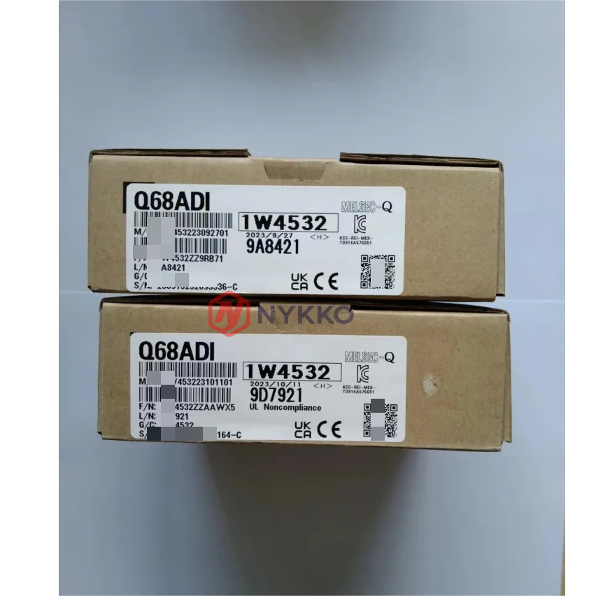 Original Mitsubishi Melsec-q Series Plc Analog Input Module Q68adi ...