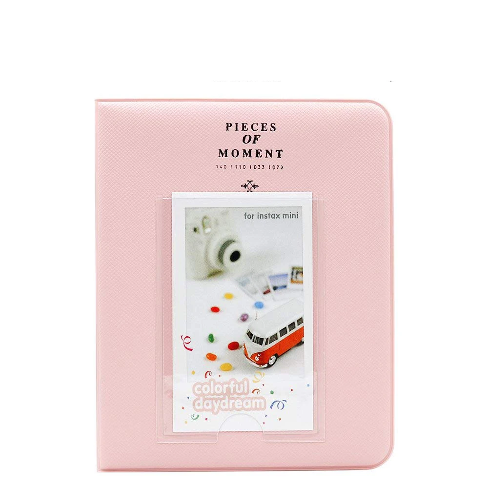 Твердые страницы фотоальбом открытка книга с памятью 64 кармана белые прозрачные ПВХ