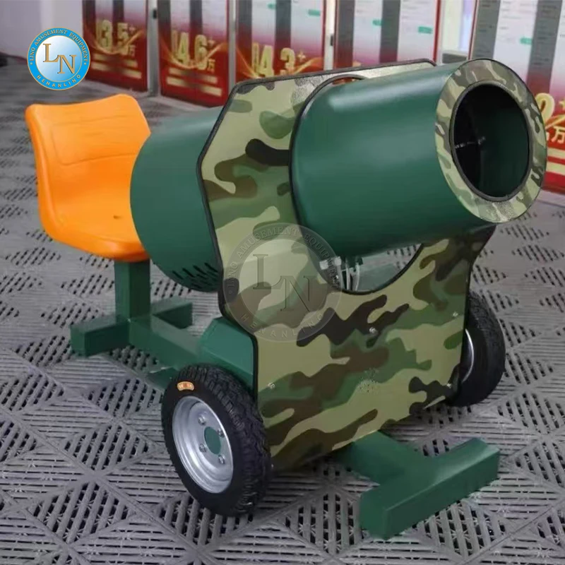 Новая общая воздушная пушка производителя используется для установки киосков в живописных местах получения дохода.