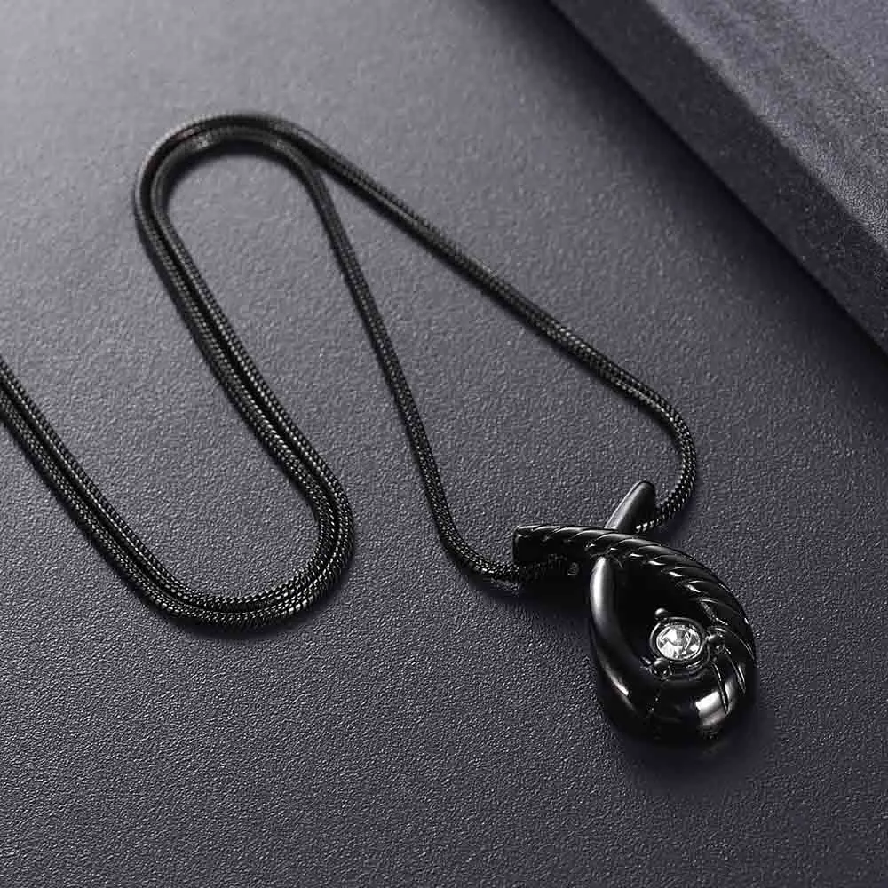 Cremation jewelry Irregular cremation urn necklace to commemorate the dead relatives/pets used for cremation funerals