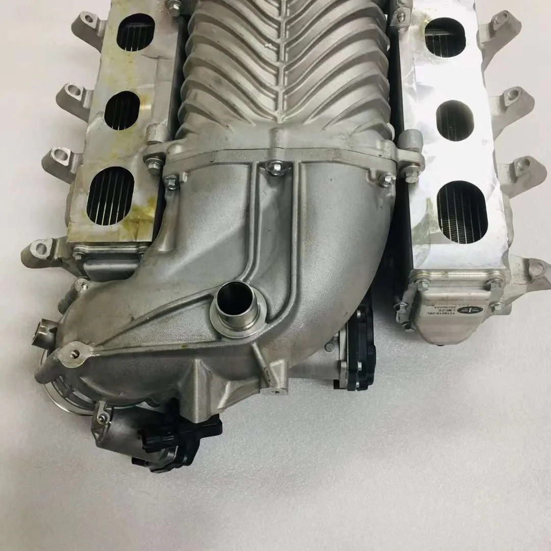 Auto HS7 H9 3.0T V6 Engine Parts Universal Supercharger With Intermediate Cold Box Turbo Charge Model for 1119010-39L