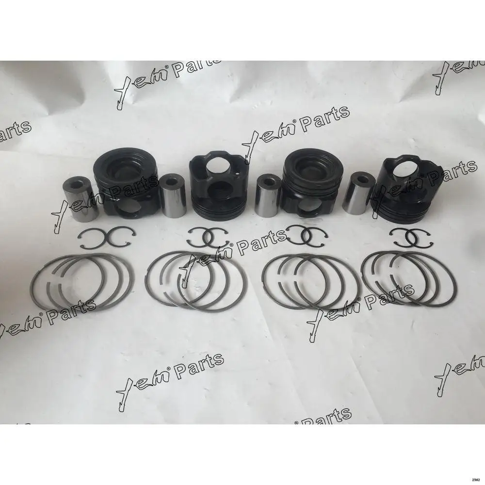 D934 Cylinder Pistons Kit With Rings Set for Liebherr