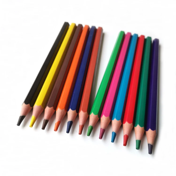 12 шт. цветных карандашей Jumbo