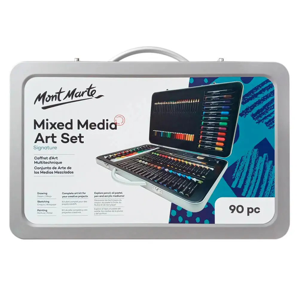 Canvas - Mont Marte Studio Essentials Mixed Media Art Set 174pc