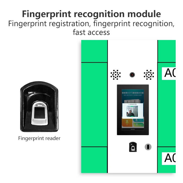 Smart Lockers Smart Storage Locker with Fingerprint Access
