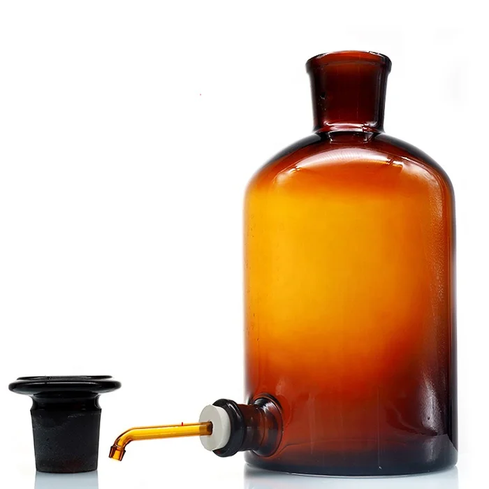 Tiandi Lab 1000ml Glass Aspirator Bottle With Outlet for Tubing