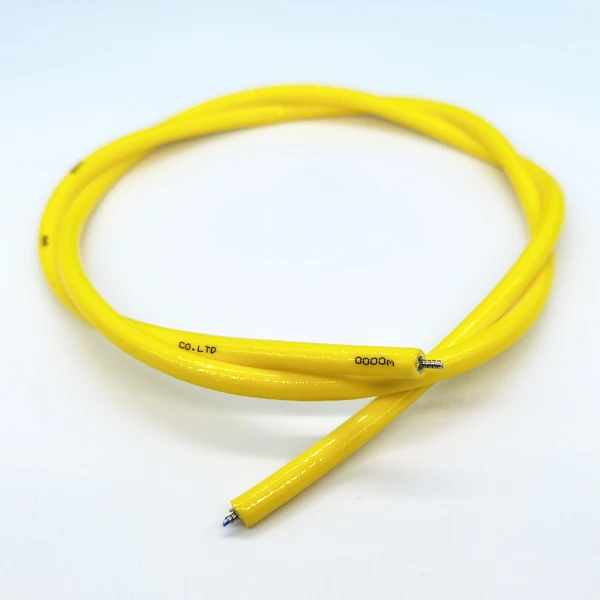 Netutral buoyancy 2 core uniflex underwater ROV Tether Armored SM fiber optical cable