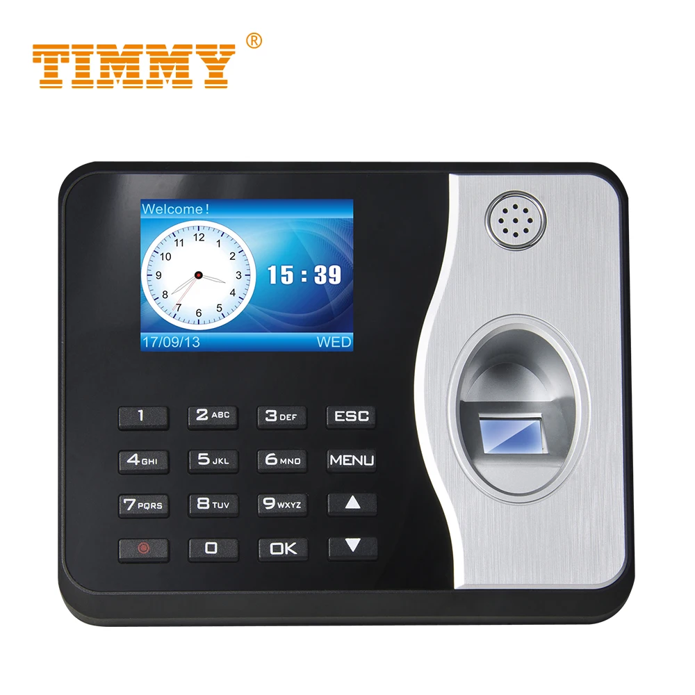 TIMMY Attendance Machine Biometric Standalone Fingerprint Time Clock Attendance Device
