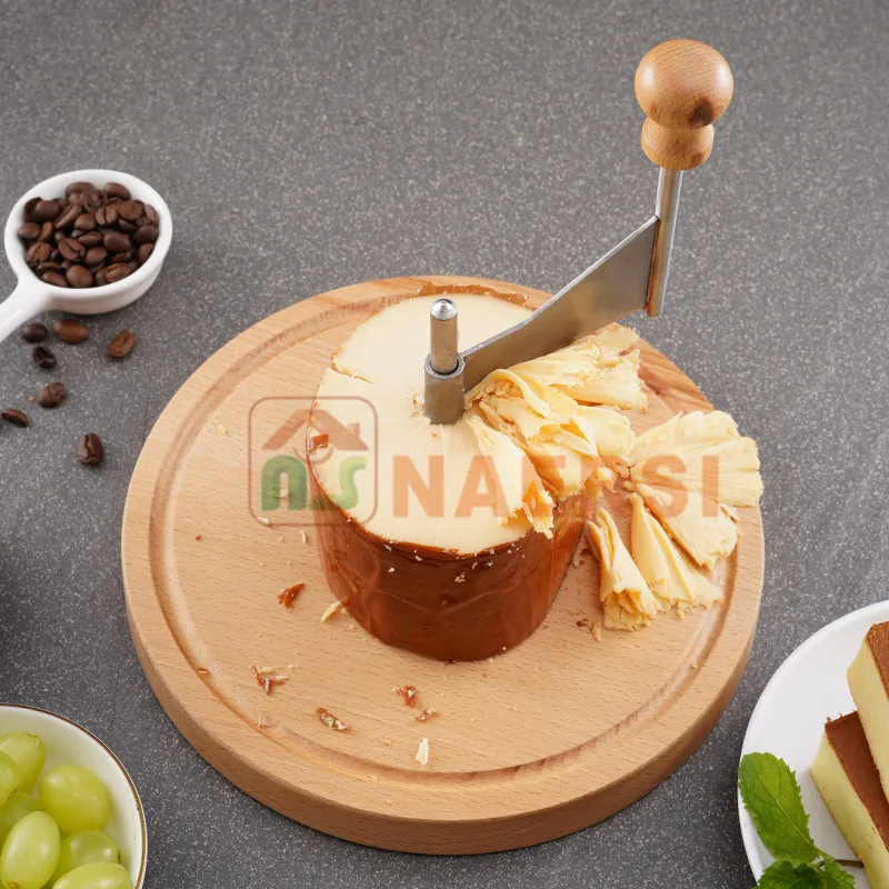 WILLOWDALE Wooden Cheese Cule, 8.5 Inch Cheese Cutte