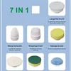 Cabezal de cepillo 7 en 1 blanco [plegable]