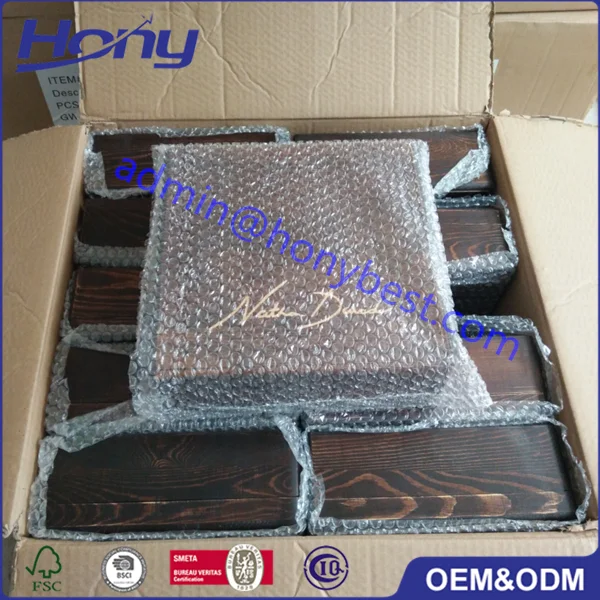 Flat Pack Unfinished Plywood Packaging Box Gift With Lid For Keepsake