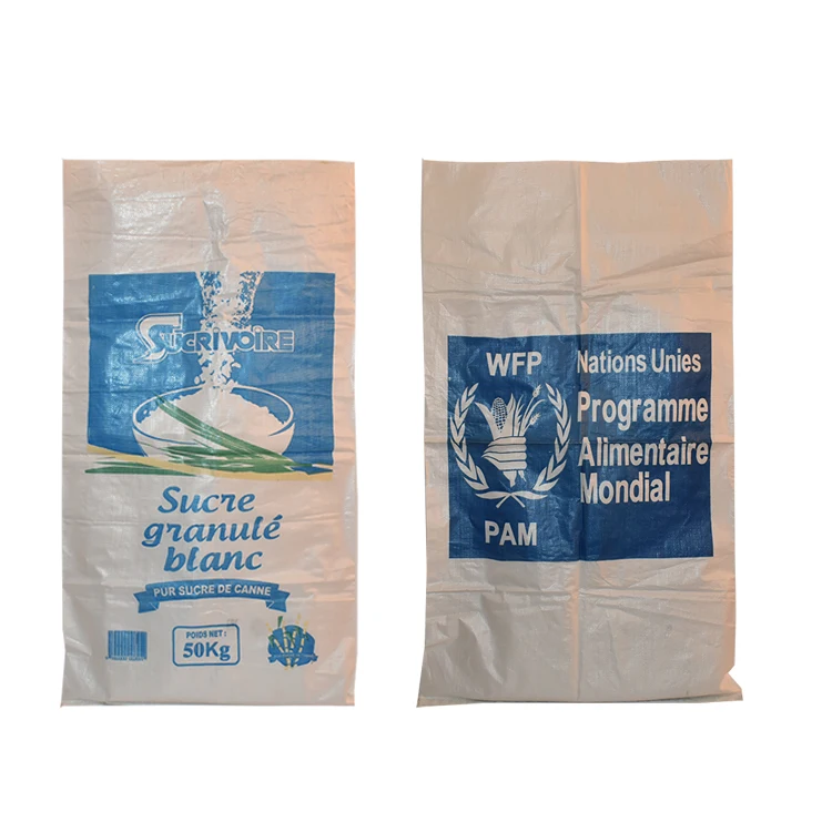 China Polypropylene Woven Bags Rafia Bag 50 kg BOPP Laminated Customer Design pp Sacks
