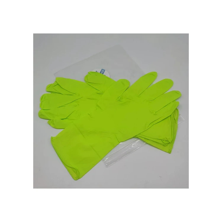 Nitrile Glove Anti Chemicals Laboratory Experiment Use Anti Allergies Hands Gloves