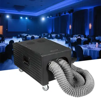 Topflashstar 3000W Remote Control Water Mist Machine Weddings Low Smoke Effects Machine with DMX for Concert Stage Party