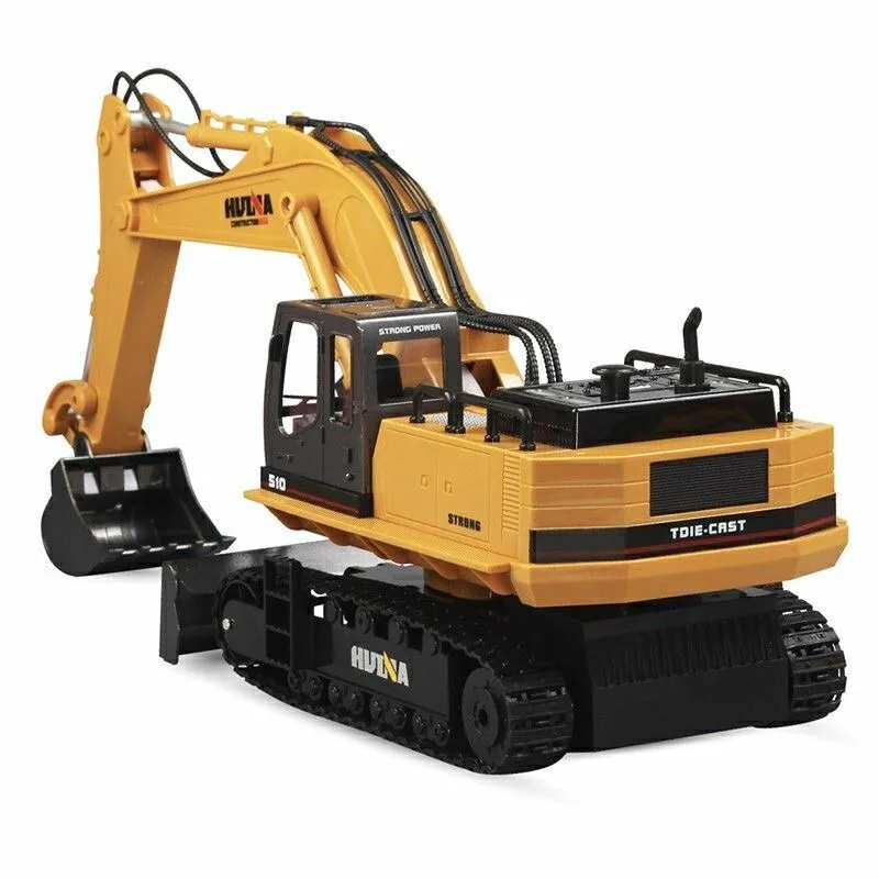 1:16 11CH Huina 2.4G RC Metal Digger - Radio Control Excavator
