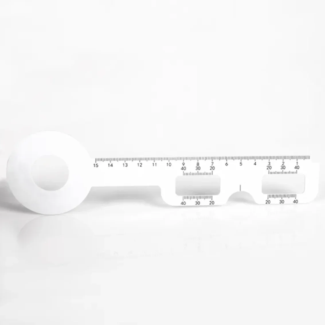 Optometry Medical Eye for Test Equipment Ophthalmology Optical PD Ruler Plastic Eye Occluder with 1 Year Warranty