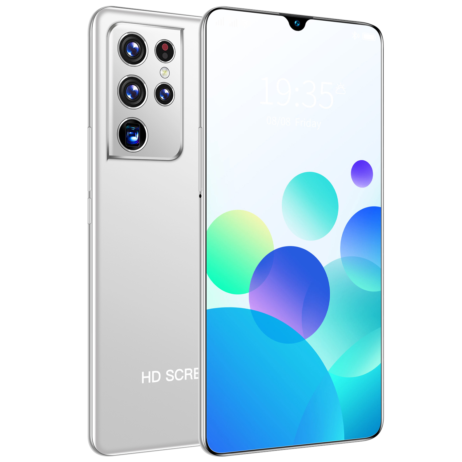 2021 оригинальный Galxay S21 + Ультра смартфон 6,8 дюйма 16 + 512GB Android 10-ядерный большой емкости мобильных телефонов 5G с Face ID разблокировать