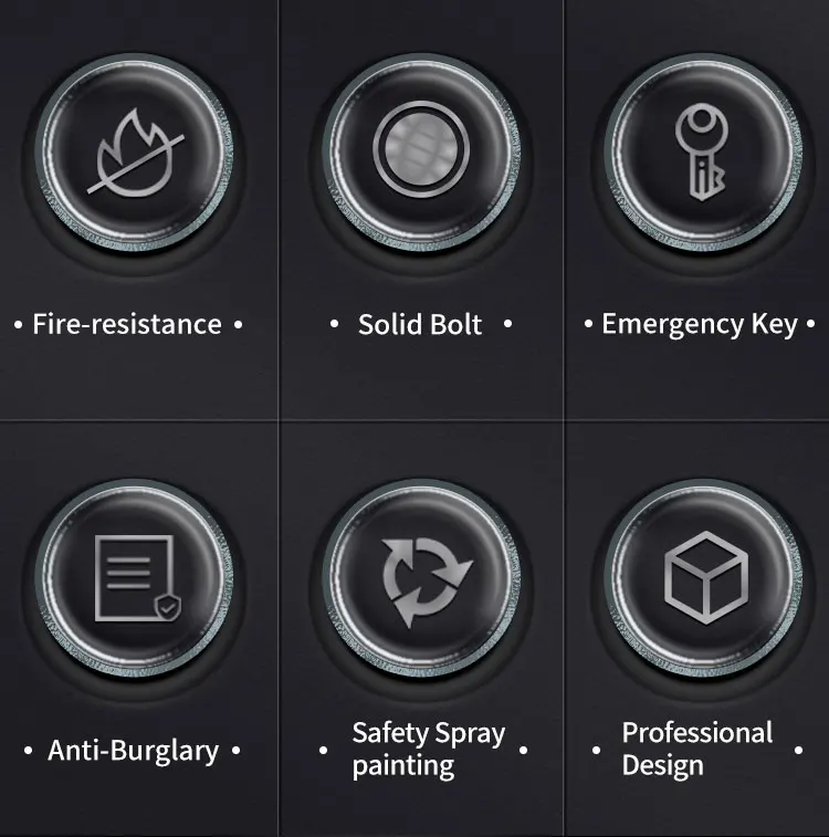 CEQSAFE China 2 Hours Resistant Safe Box Security Deposit Fireproof Safe manufacture