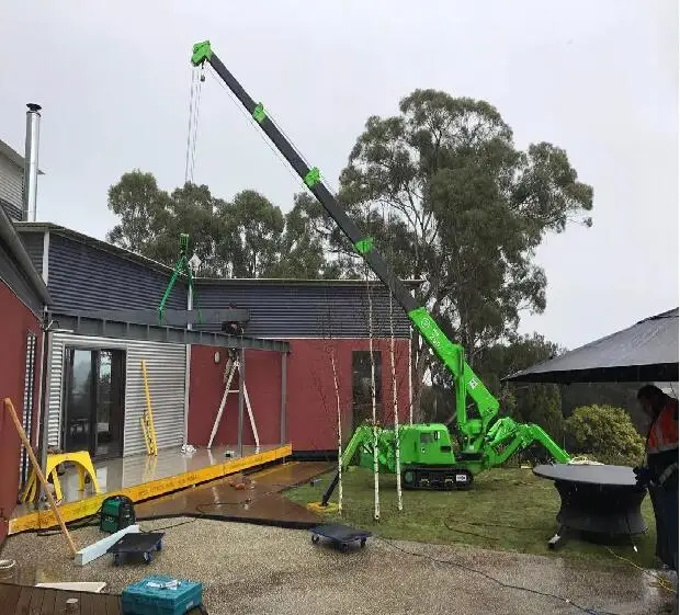 Construction Used Spider Crane Telescoping Crawler Crane Used 150ton