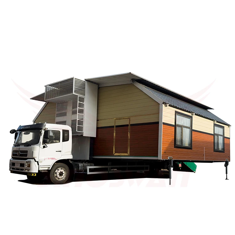 Host in Style with the Mobile Banquet Hall Truck Semi Trailer 15x12m Your Premium Venue Mobile Banquet Truck