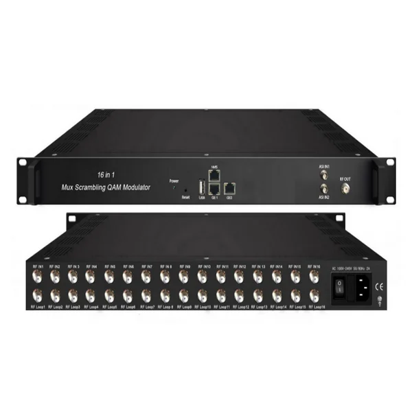 Shineco 16 CH DVB-T2/S2 до частоты DVB-C QAM