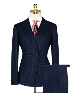 Office Female Lady Business Tuxedo Ladies Double Breasted Formal 2 Pieces Suits Custom Women's Suits Wear Women's Suits OEM