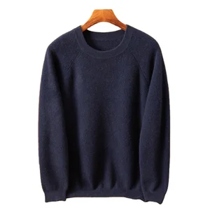 100% Cashmere Men's High-End Winter Sweater Leisure Poncho with Shoulder Padded Turtleneck Solid Color Warm Knit Cardigan