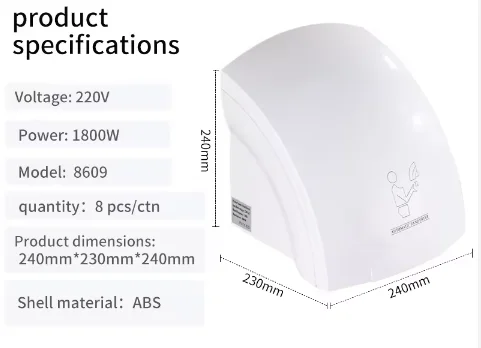 Cross Flow Fans, 1800, ABS - detail 2