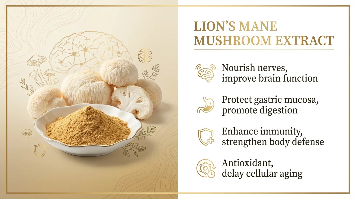 Lion's Mane Key Benefits