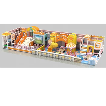 Interactive Indoor Soft Playground with Slide and Ball Pool Custom Play Equipment for Preschool Commercial Kids Zone Projects