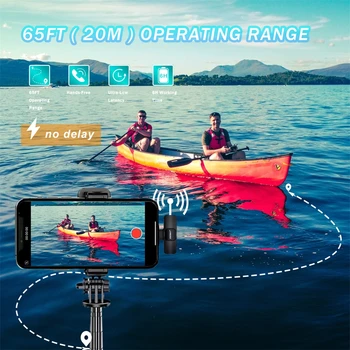 Wireless Multiple Scenarios Available Lavalier Microphone detail image