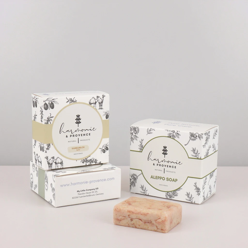 Personalized Custom Soap Paper Box Folding Soap Boxes With Logo Packaging