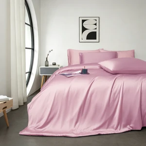 Premium Natural 100 Percent Bamboo Duvet Cover Set Wrinkle Free 3 Piece Set Queen King Bamboo Duvet Cover for Home