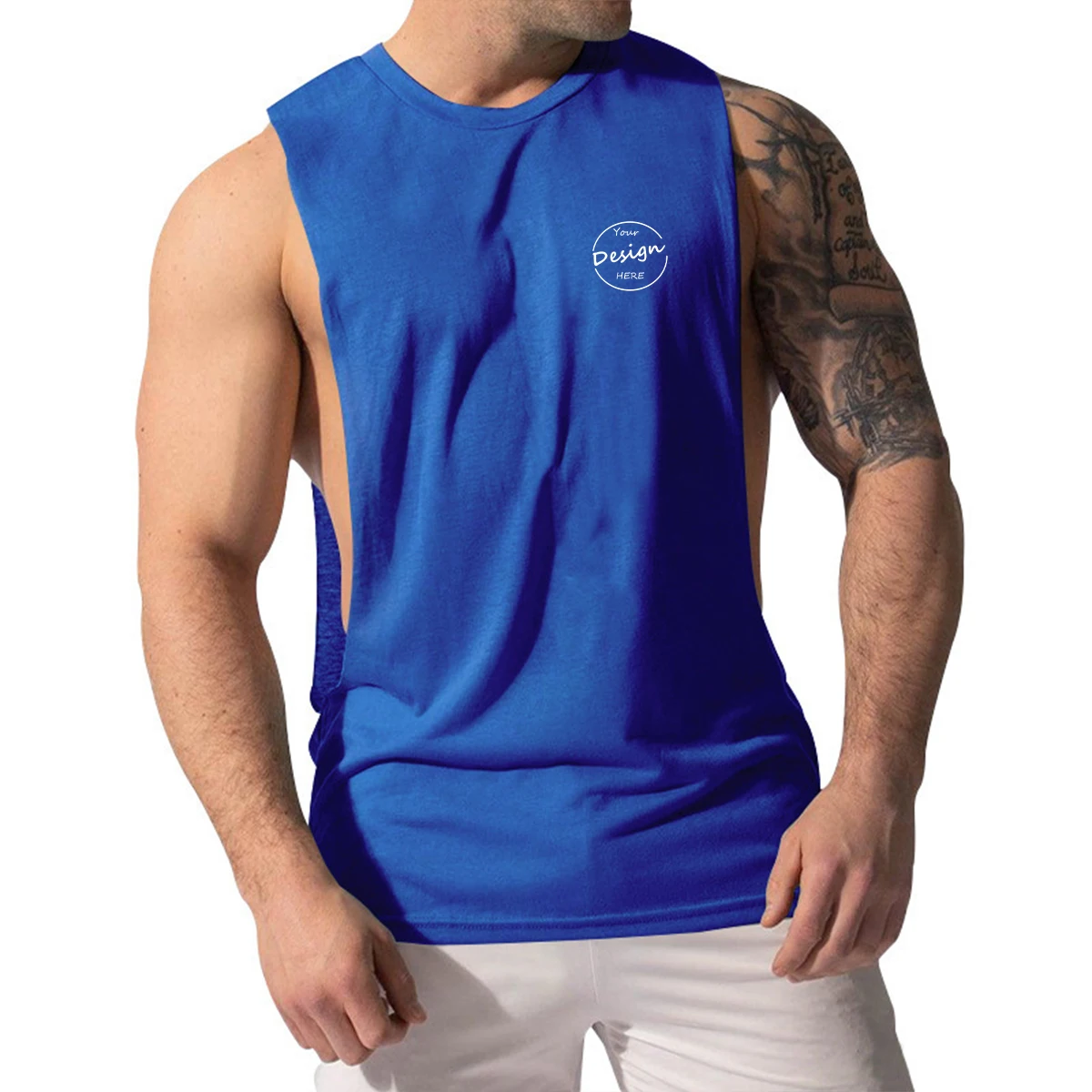 Oem silk screen printing quick dry training wholesale summer sportswear singlets gym basketball mesh tank top men