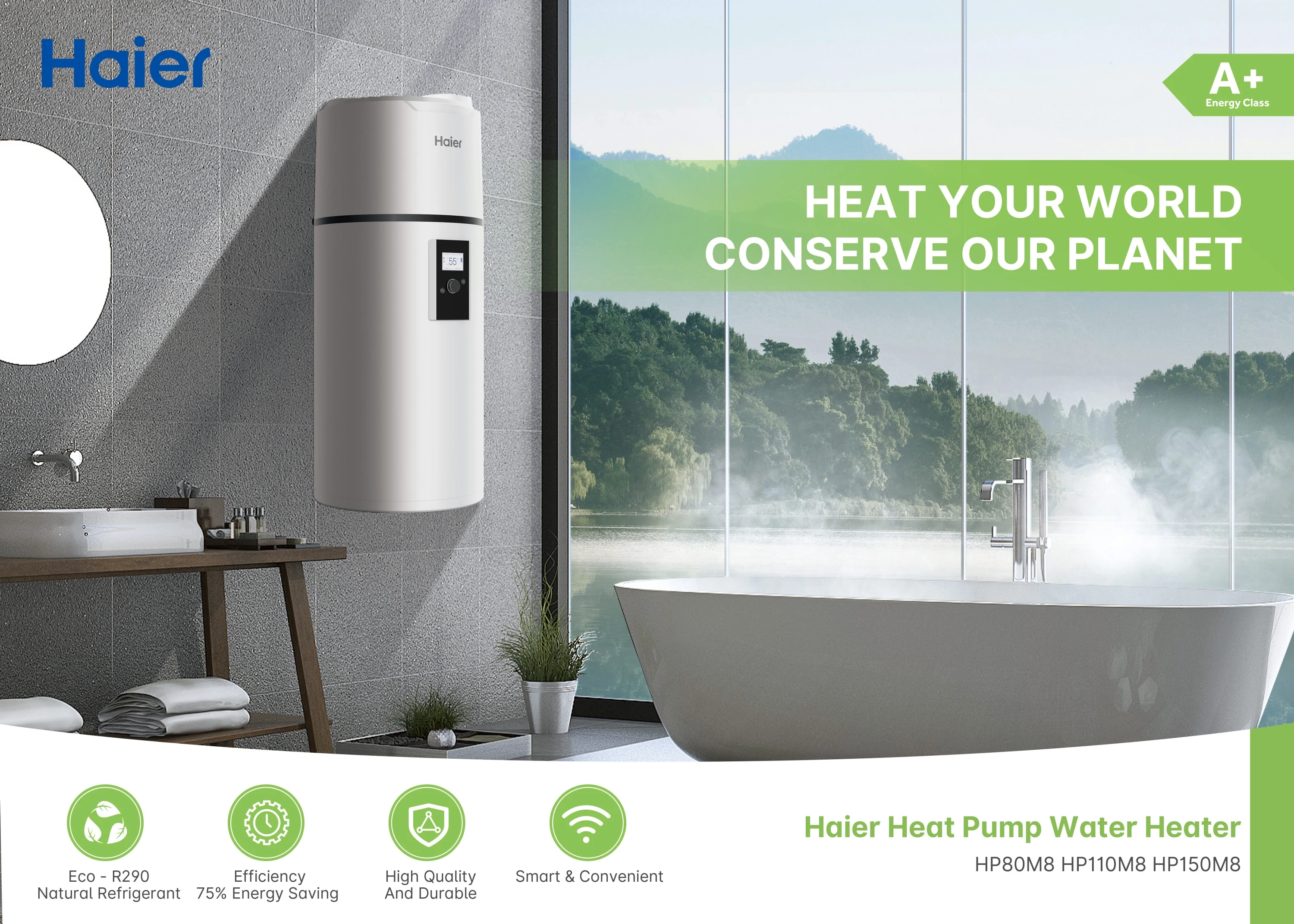 One Heat Pump, 150l, R290 - detail 18