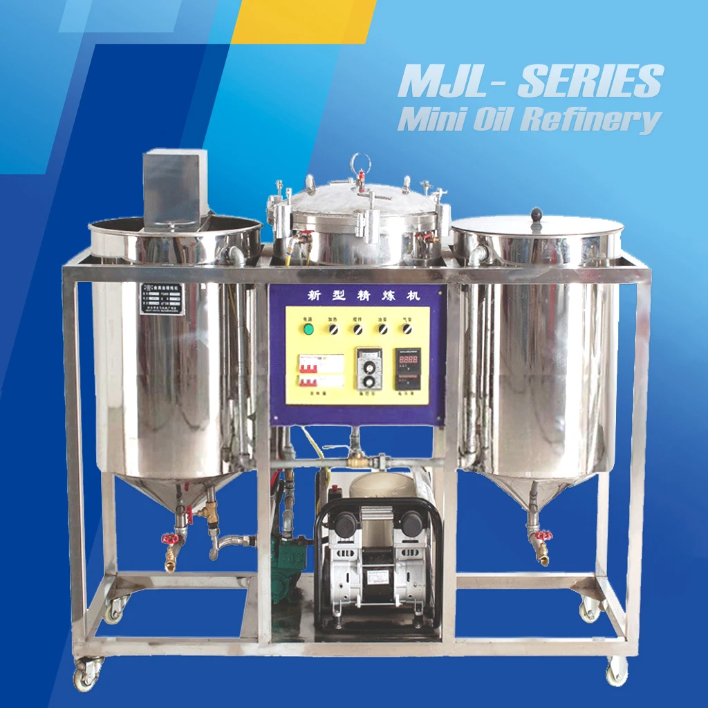 High Capacity Gold Drop Refined Sunflower Small Scale Palm Oil Refining