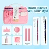 Traje de práctica de cepillo portátil sf 05 para niñas