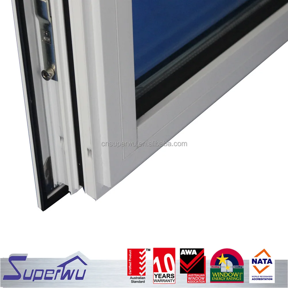 aluminum burglar proof heat insulation casement window